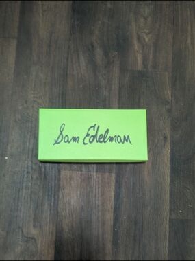 Sam Edelman Bright Lime Green Branded Box